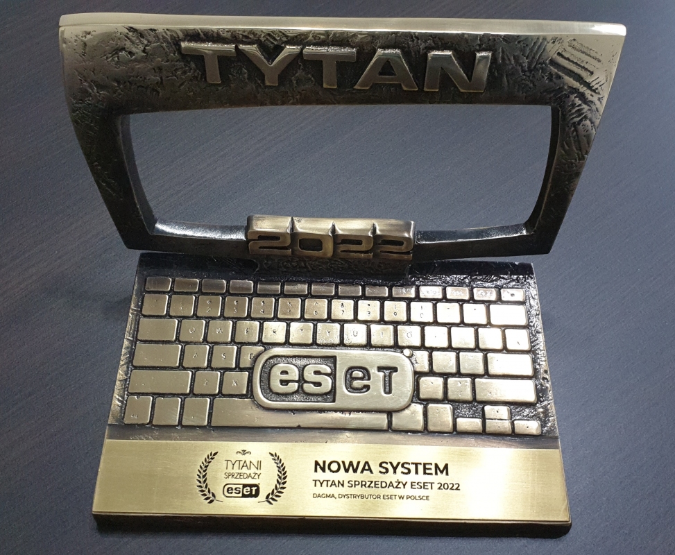 Tytan Sprzedaży ESET dla Nowa System!